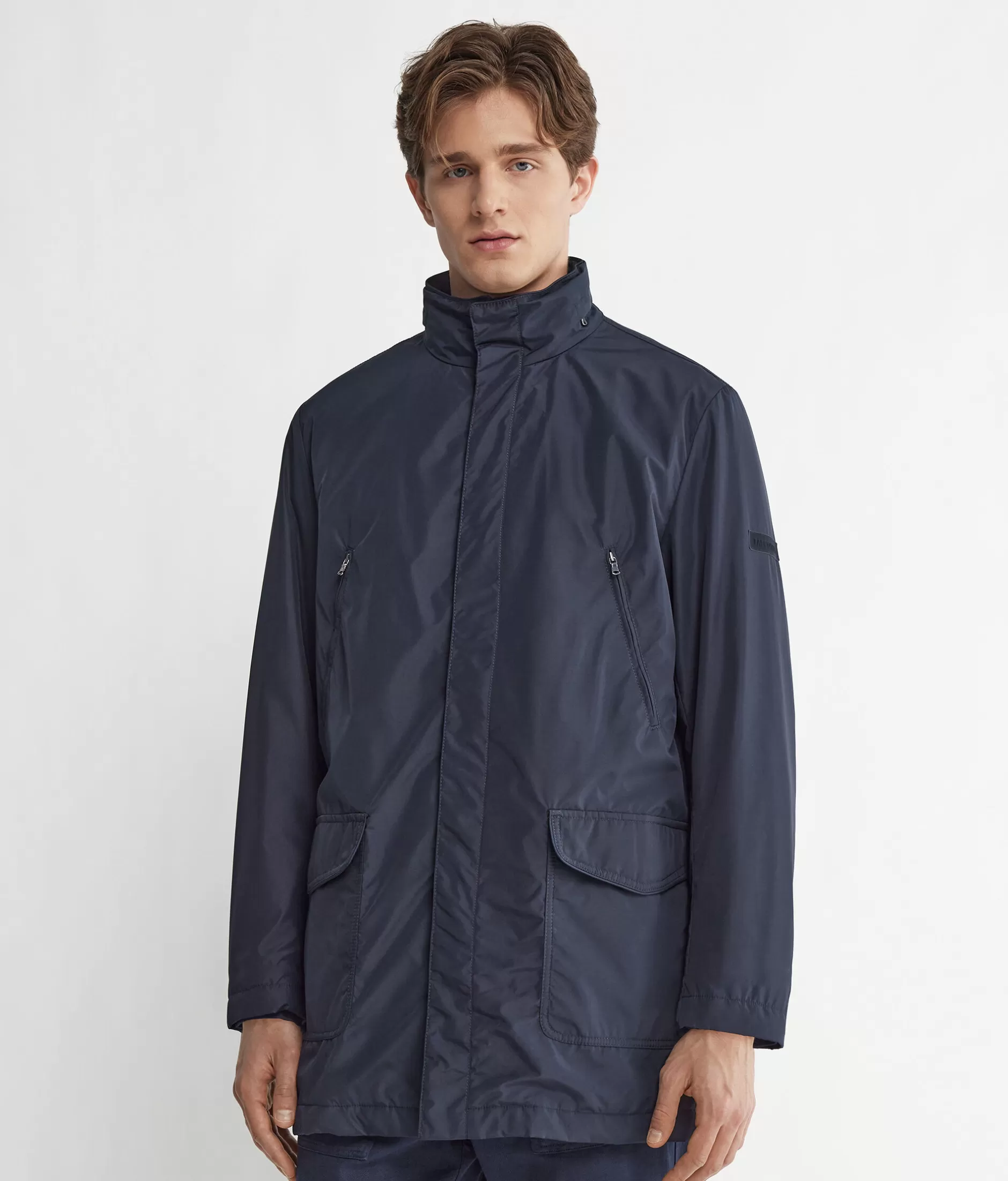 Discount Falconeri Cashmere Technical Parka blue -9400 - navy blue