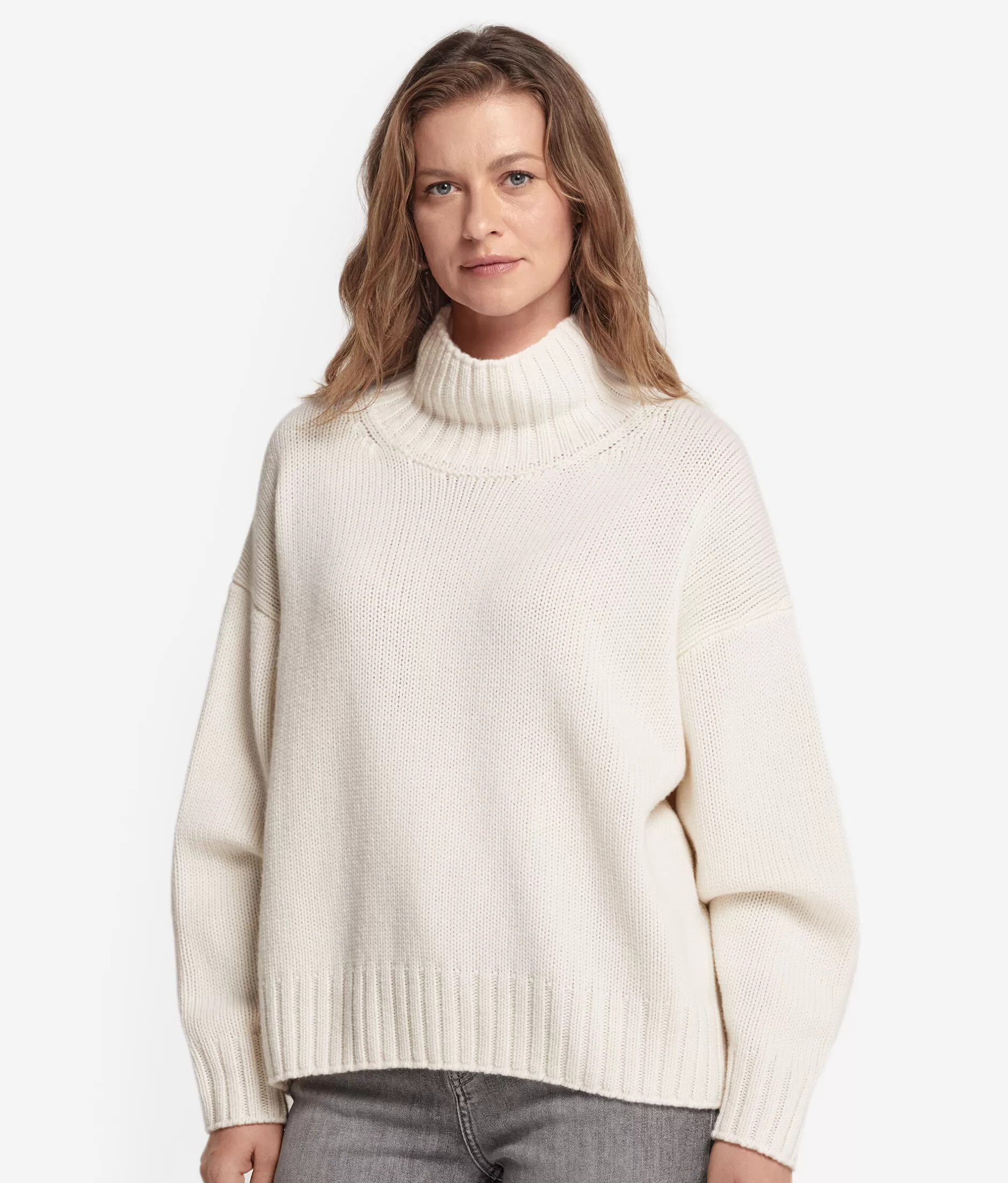 Best Sale Falconeri Cashmere Tricot Boat-Neck Style Sweater white -8005 - bow