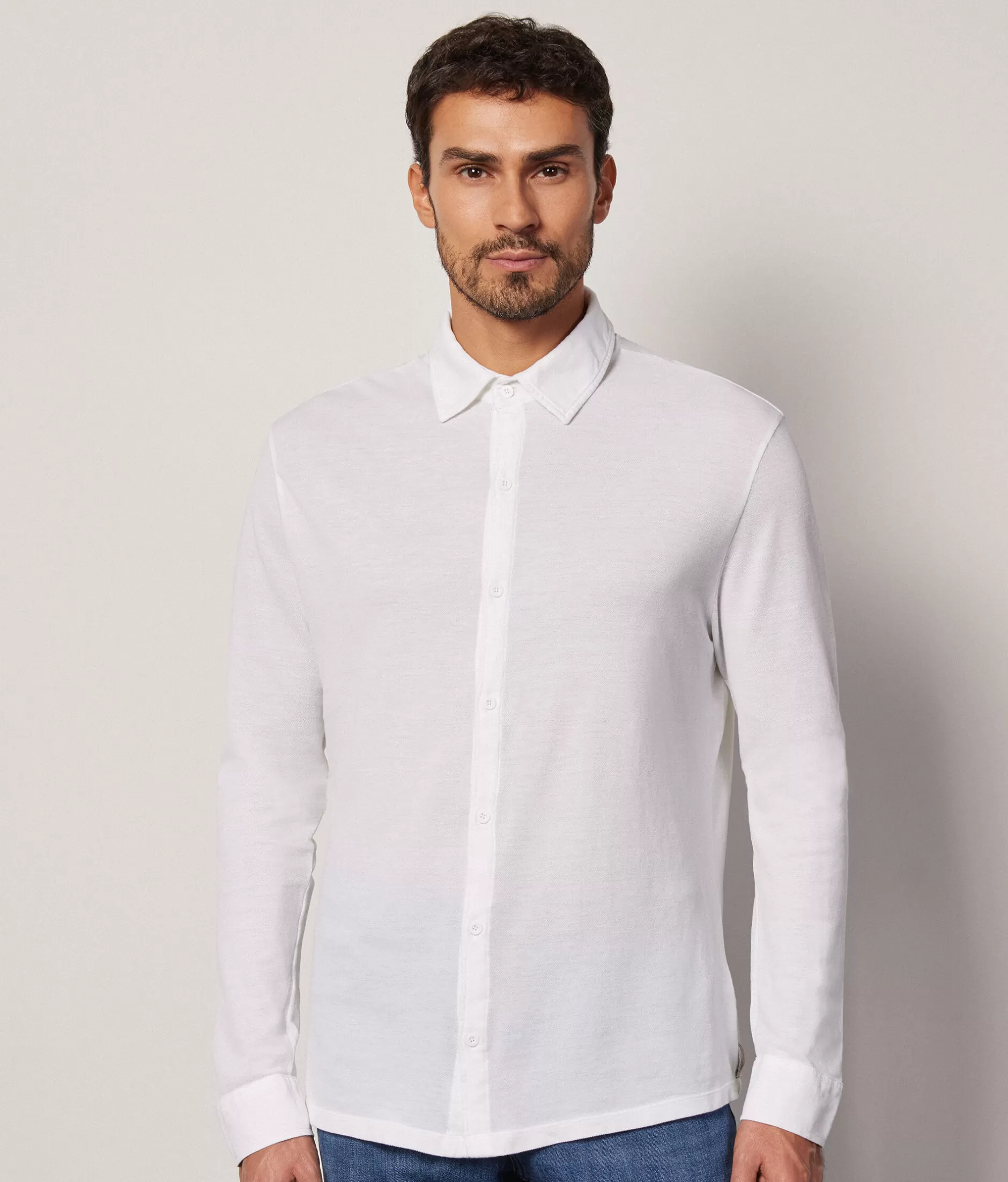 Cheap Falconeri Cotton And Silk Piqué Shirt white -8078 - white