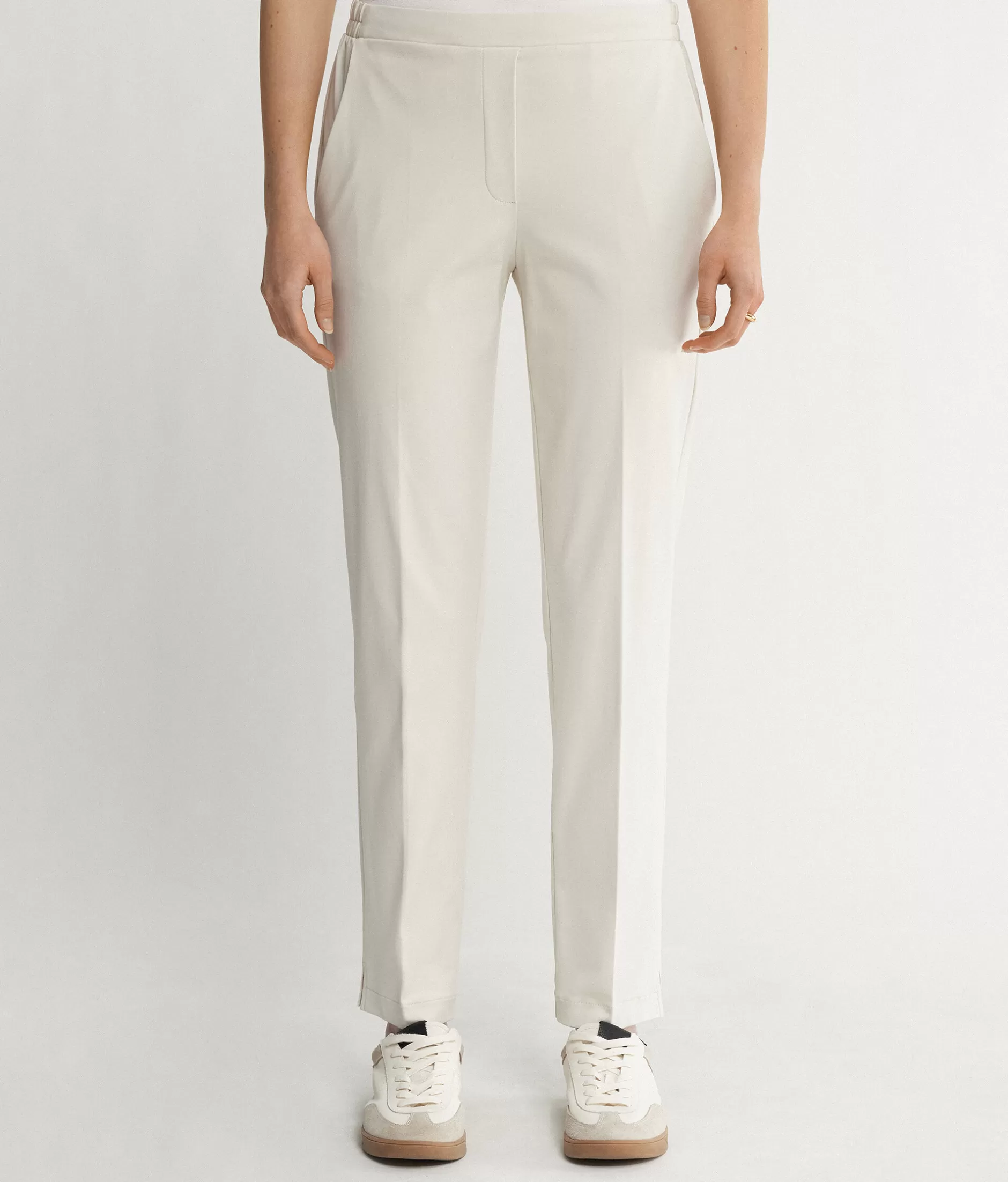 Discount Falconeri Cotton Cigarette Pants natural -8475 - salt