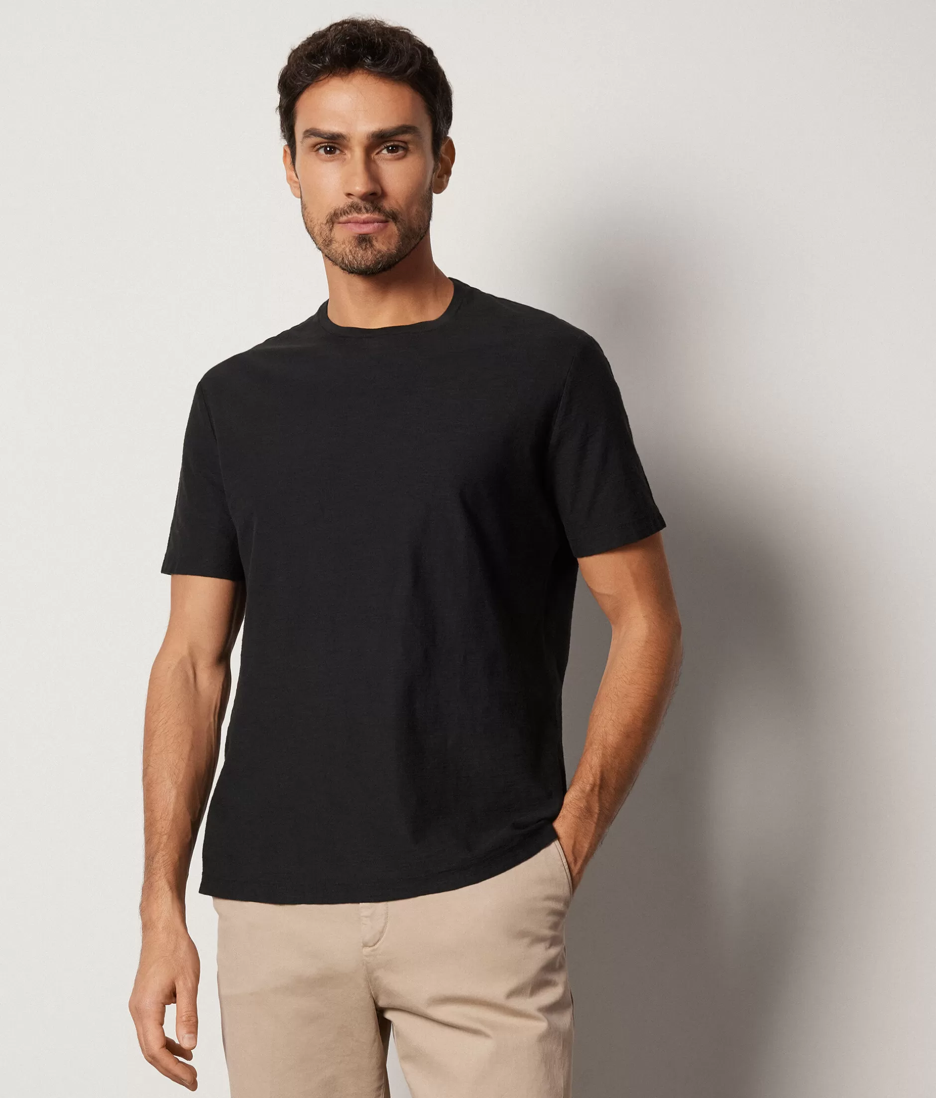 Flash Sale Falconeri Cotton Twist T-shirt black -9107 - black