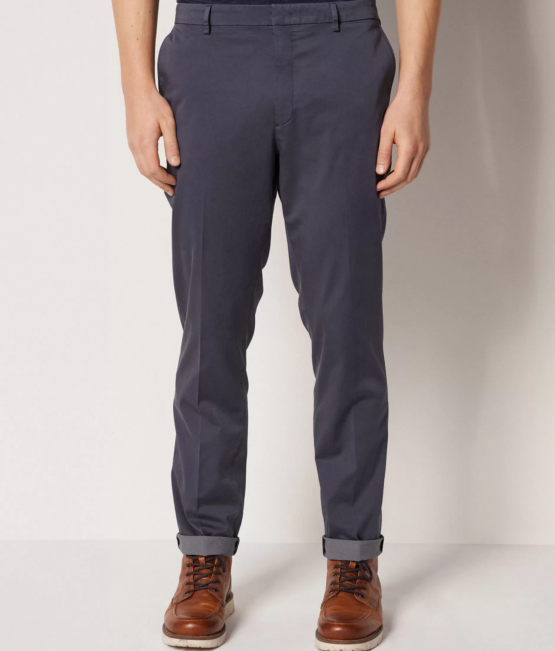 Hot Falconeri Lightweight Chino Pants blue -8762 - blu delave' tc