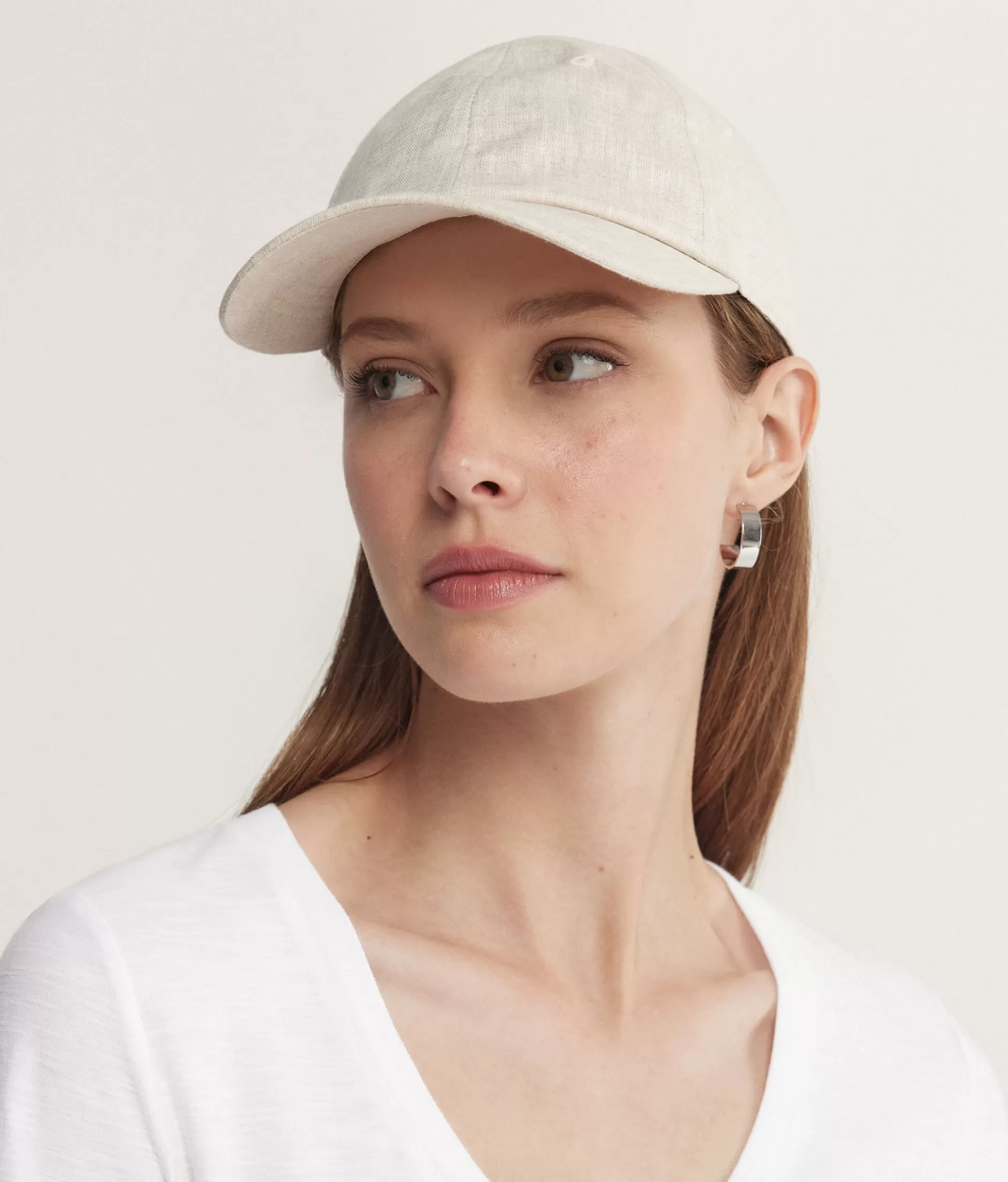 Hot Falconeri Pure Linen Baseball Cap