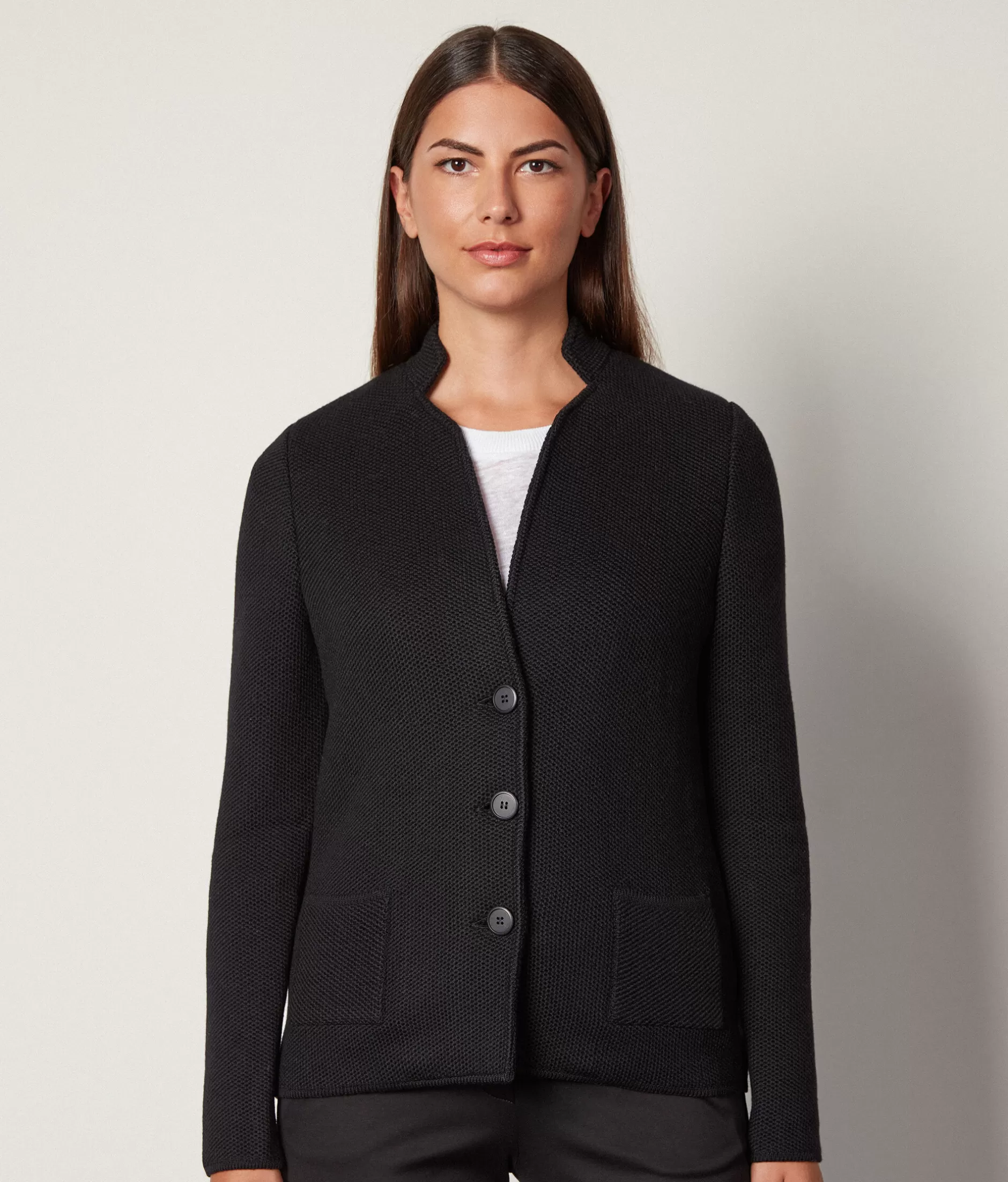 Best Sale Falconeri Speckled Jacket black -9107 - black