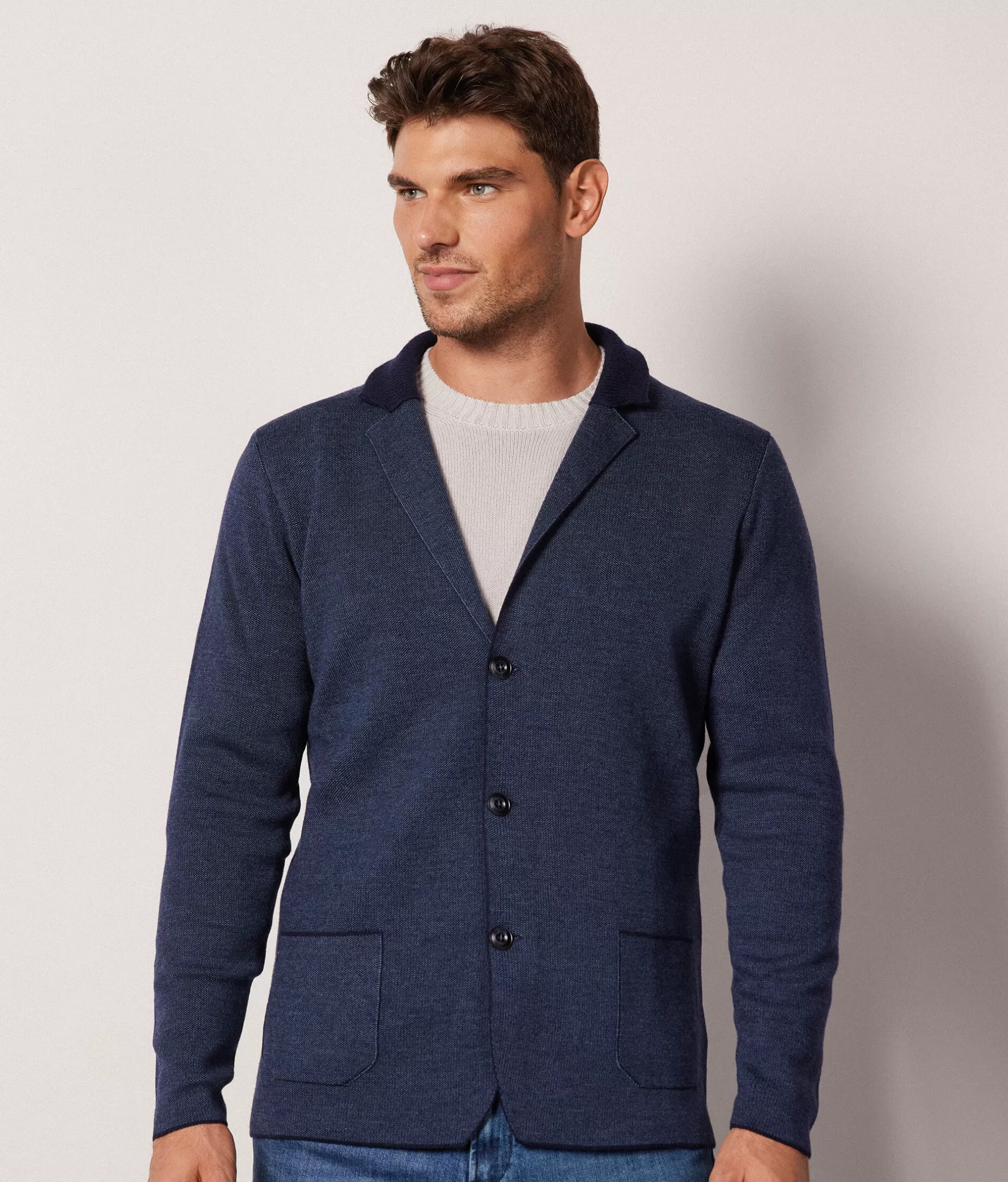 Flash Sale Falconeri Tweed Jacket blue -8104 - denim