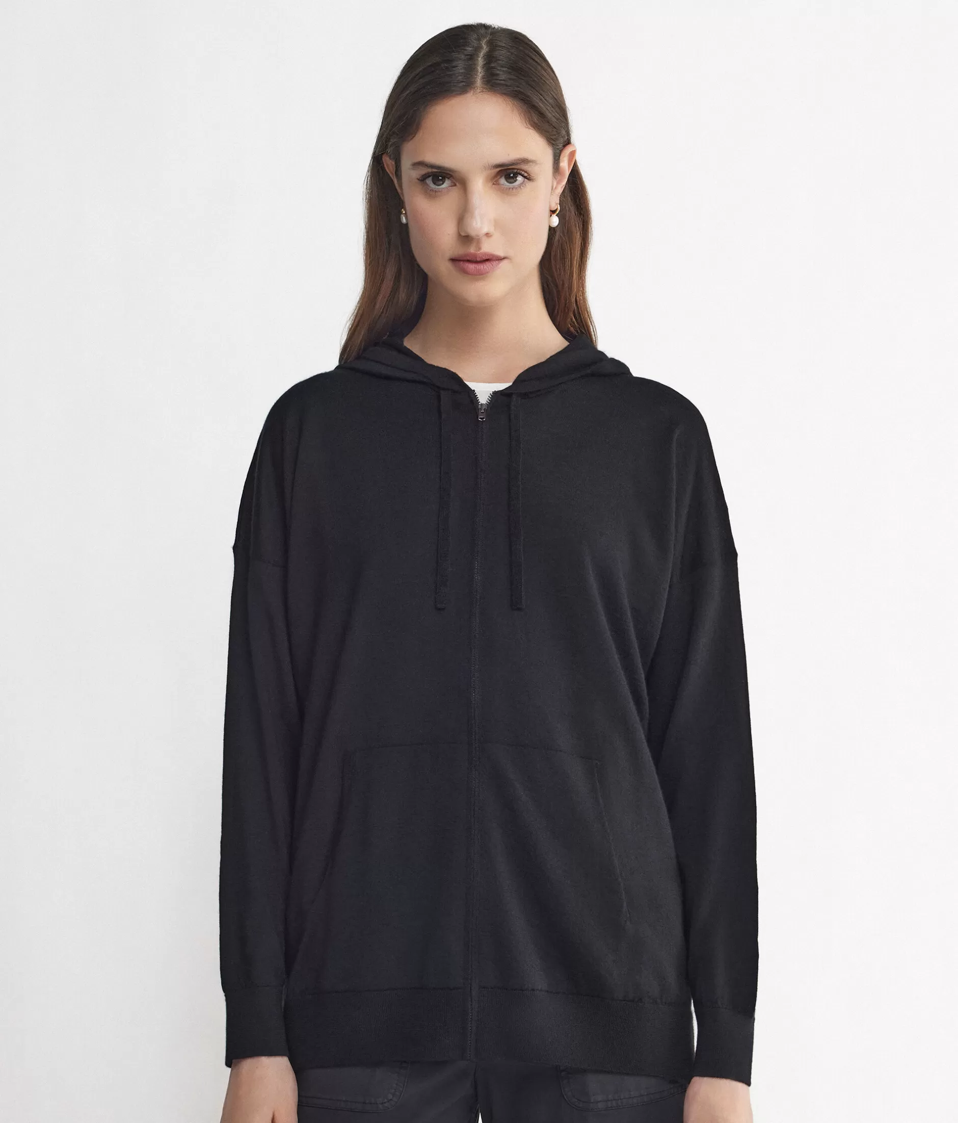 Outlet Falconeri Ultrafine Cashmere Sweatshirt black -9107 - black