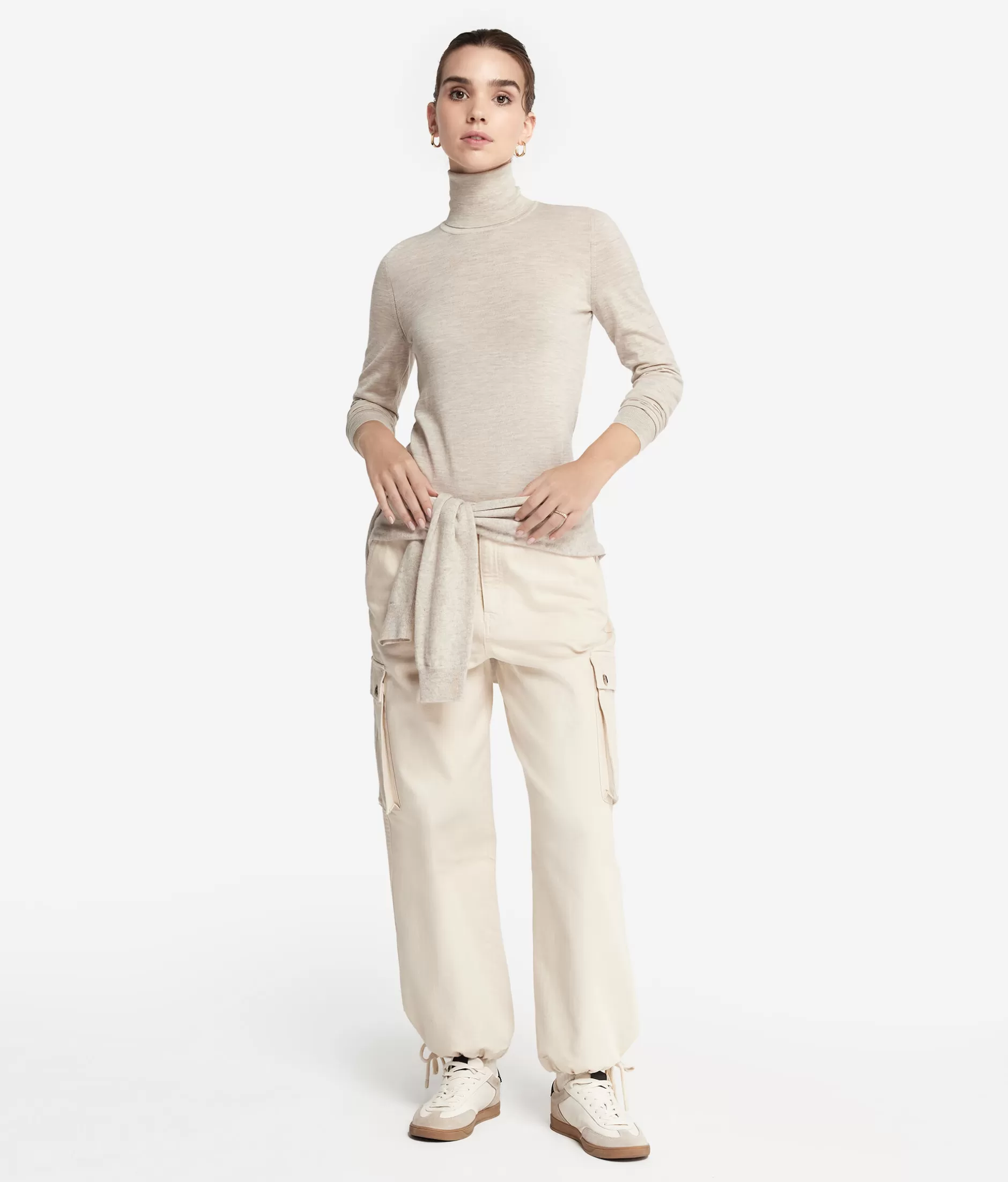 Online Falconeri Ultrafine Cashmere Turtleneck natural -8176 - stone