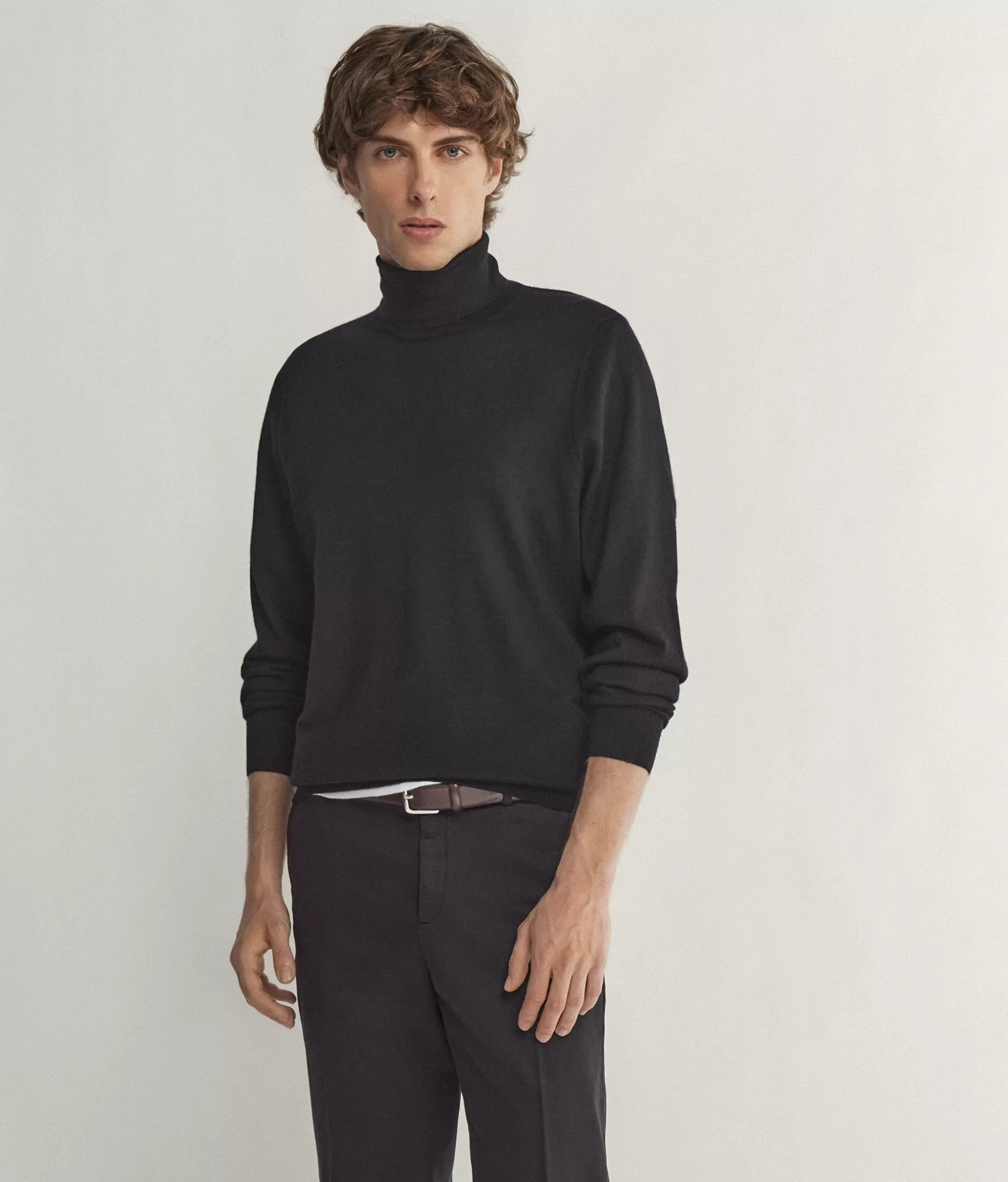 Hot Falconeri Ultrafine Cashmere Turtleneck black -9107 - black