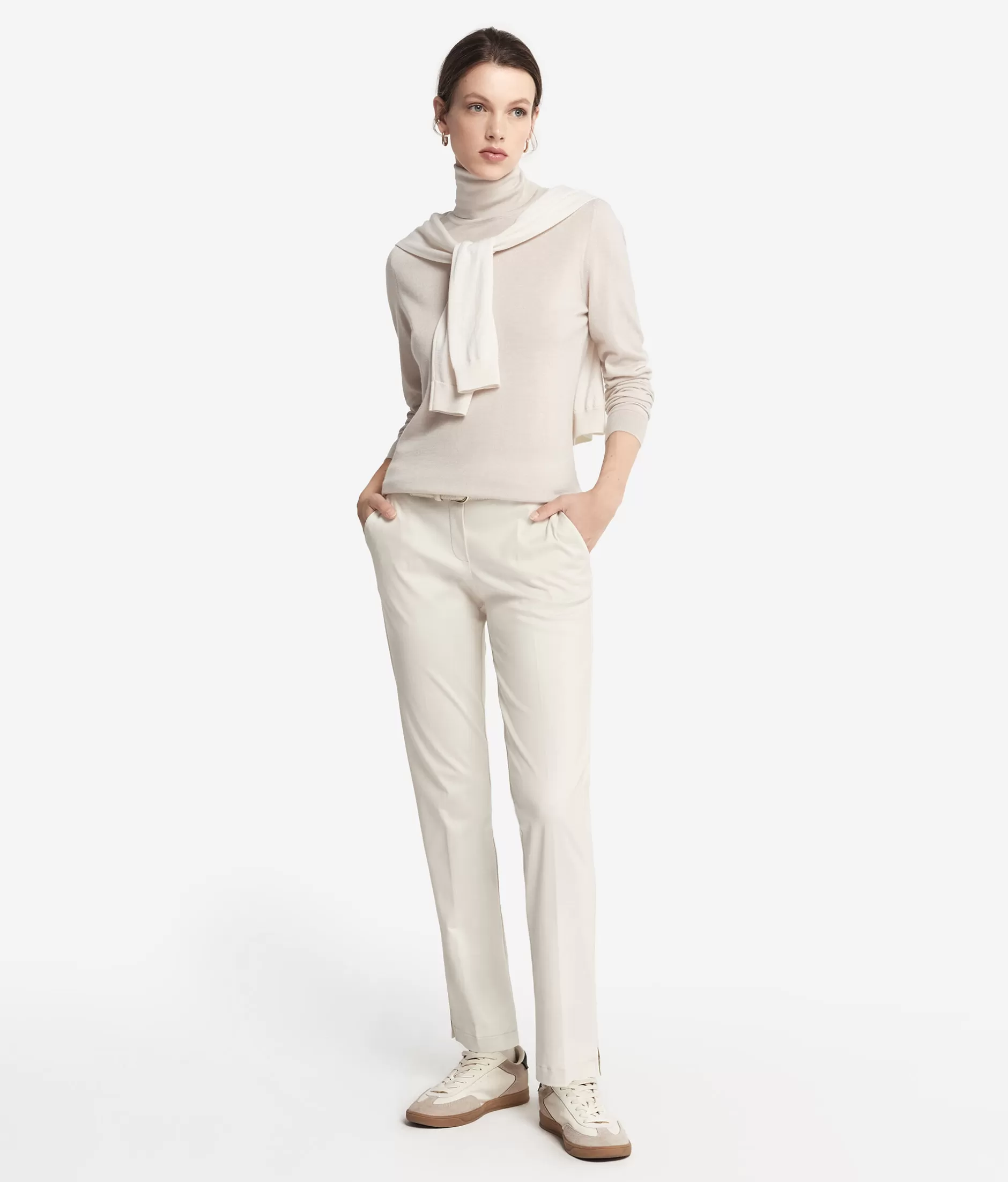 Flash Sale Falconeri Ultrafine Cashmere Turtleneck ivory -8644 - light alabaster