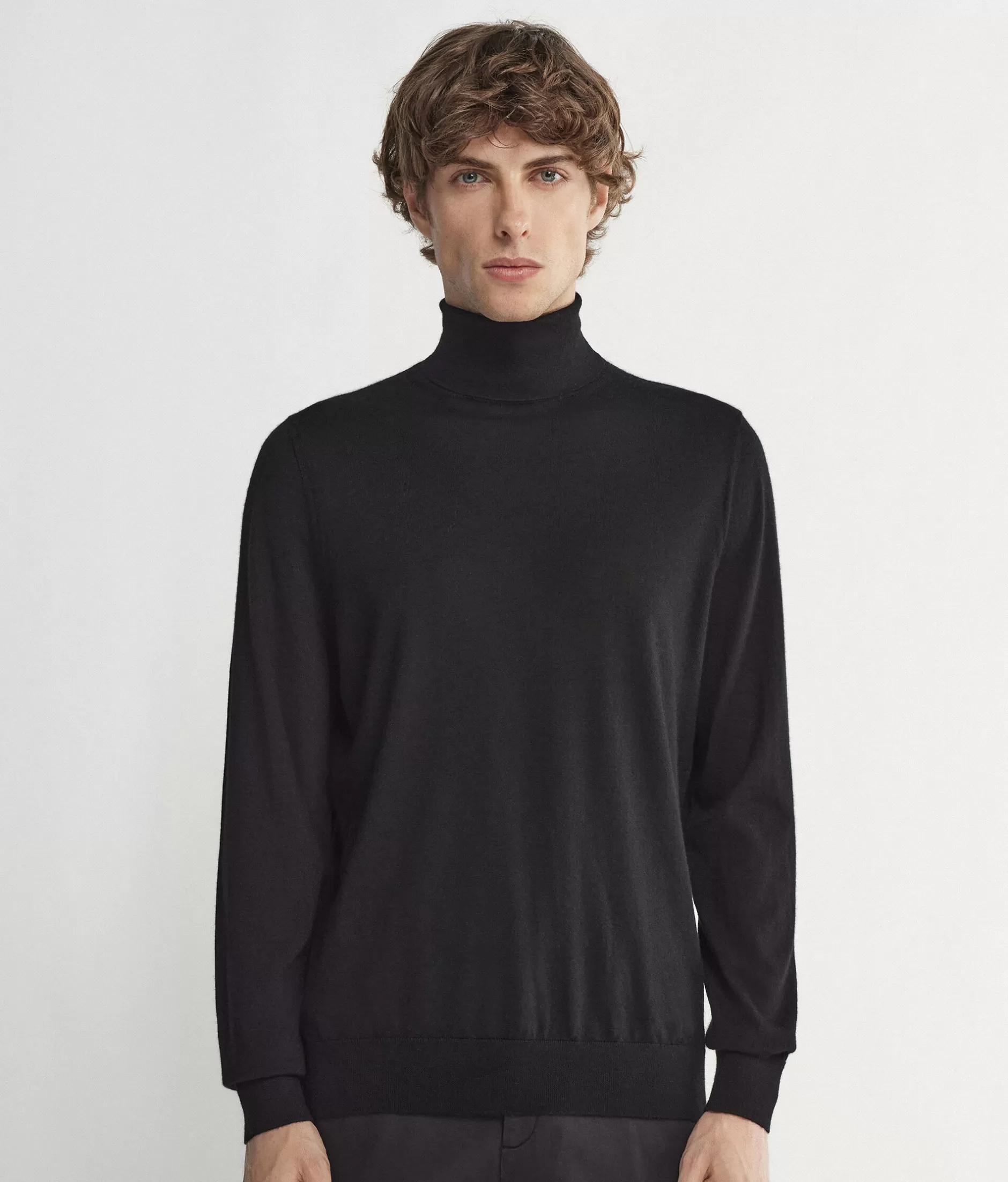 Hot Falconeri Ultrafine Cashmere Turtleneck black -9107 - black