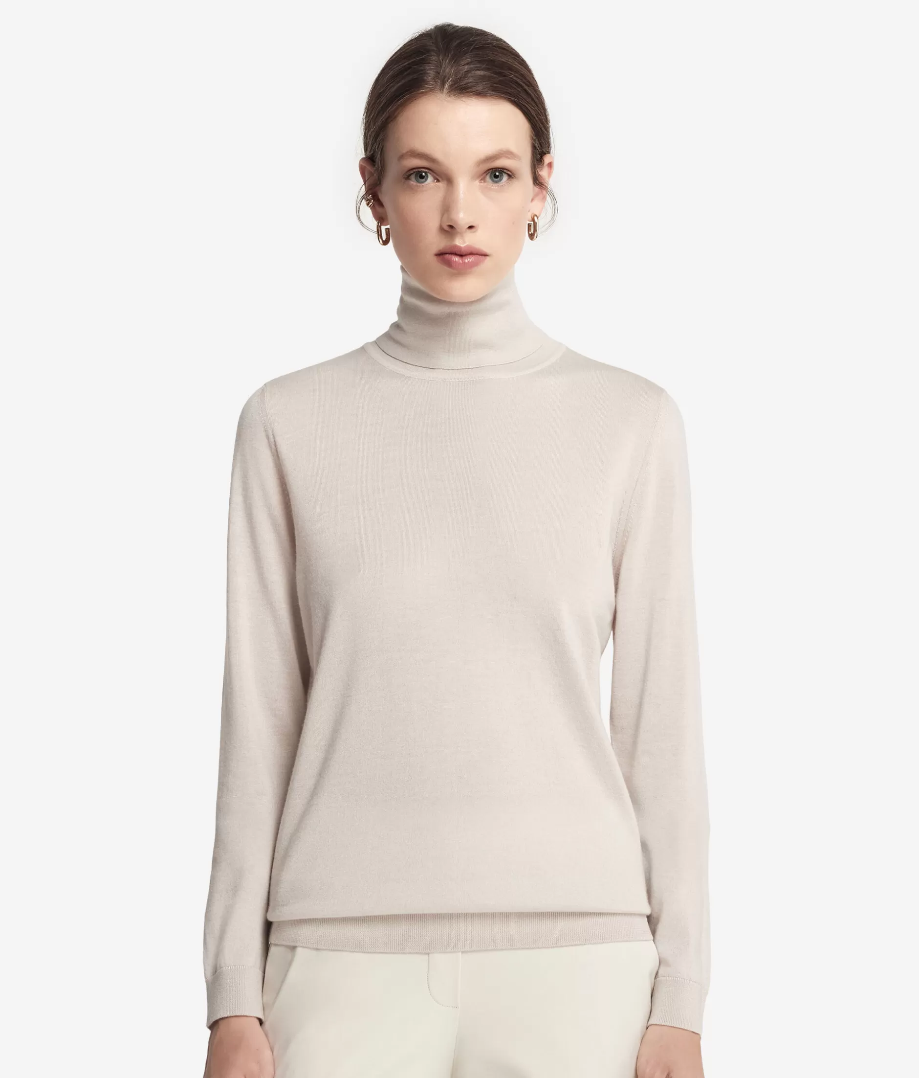 Flash Sale Falconeri Ultrafine Cashmere Turtleneck ivory -8644 - light alabaster