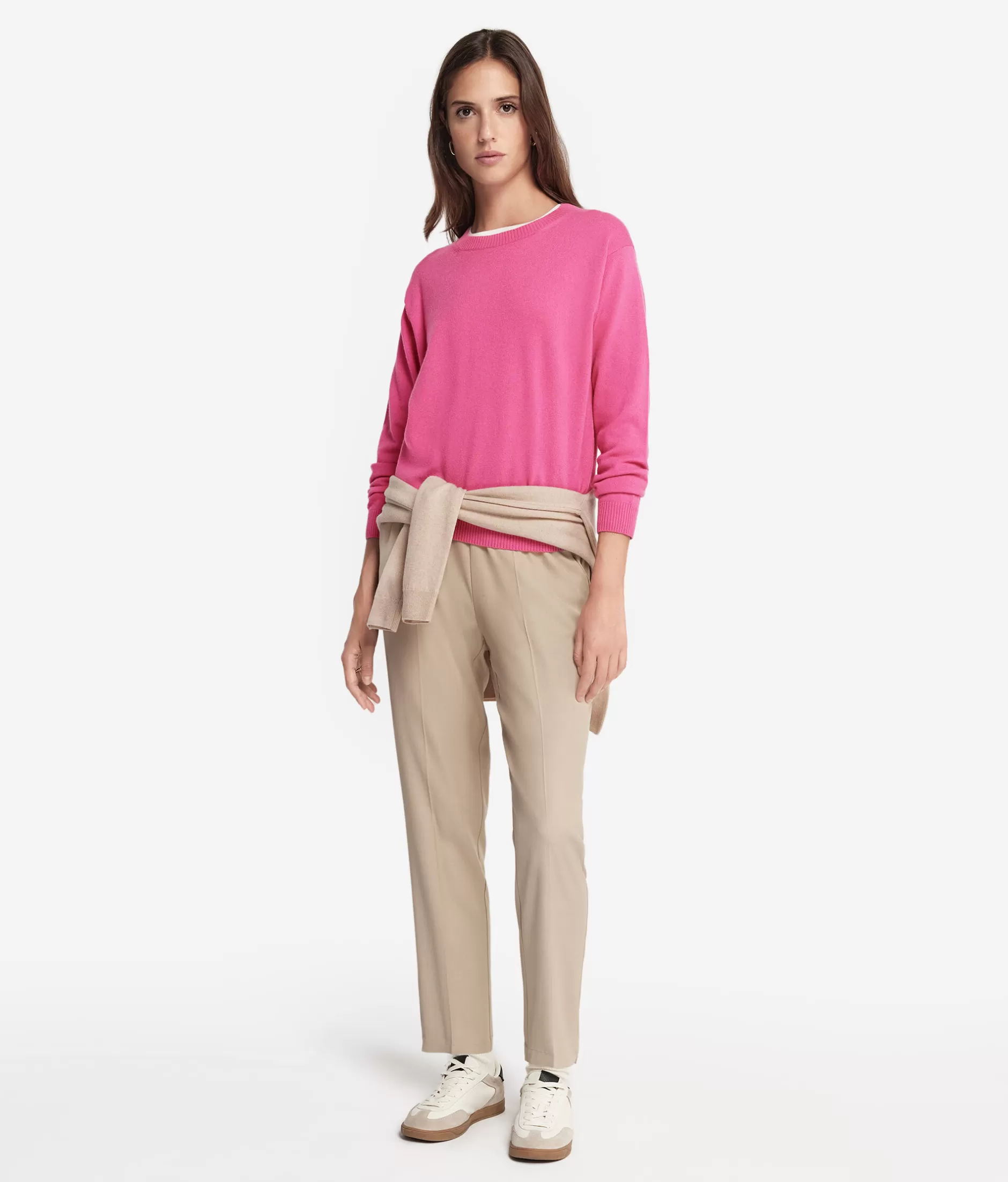 Best Sale Falconeri Ultrasoft Cashmere Boatneck Sweater pink -8921 - pink delight