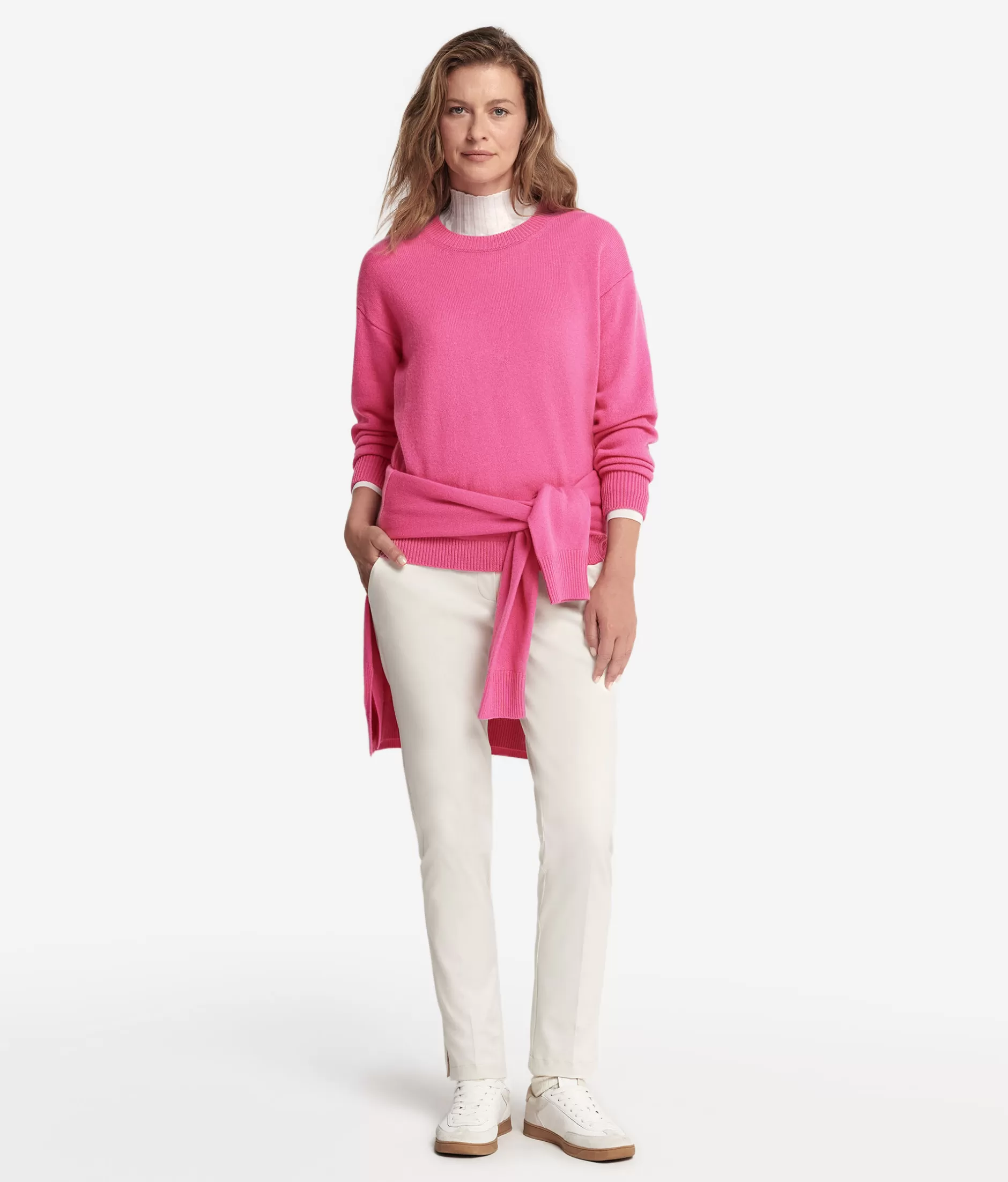 Cheap Falconeri Ultrasoft Cashmere Crewneck Sweater pink -8921 - pink delight