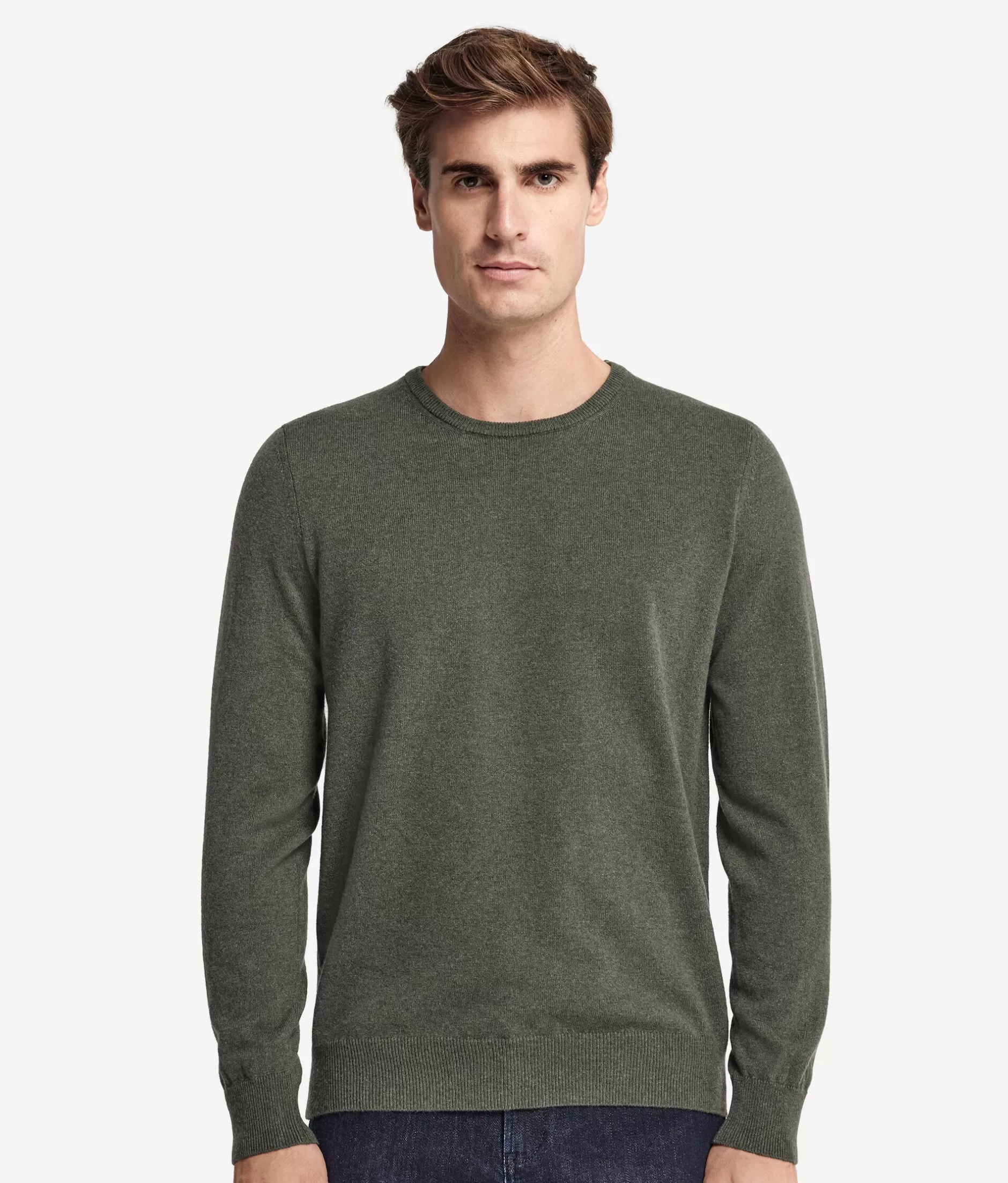 Hot Falconeri Ultrasoft Cashmere Crewneck Sweater dark green -9071 - fern