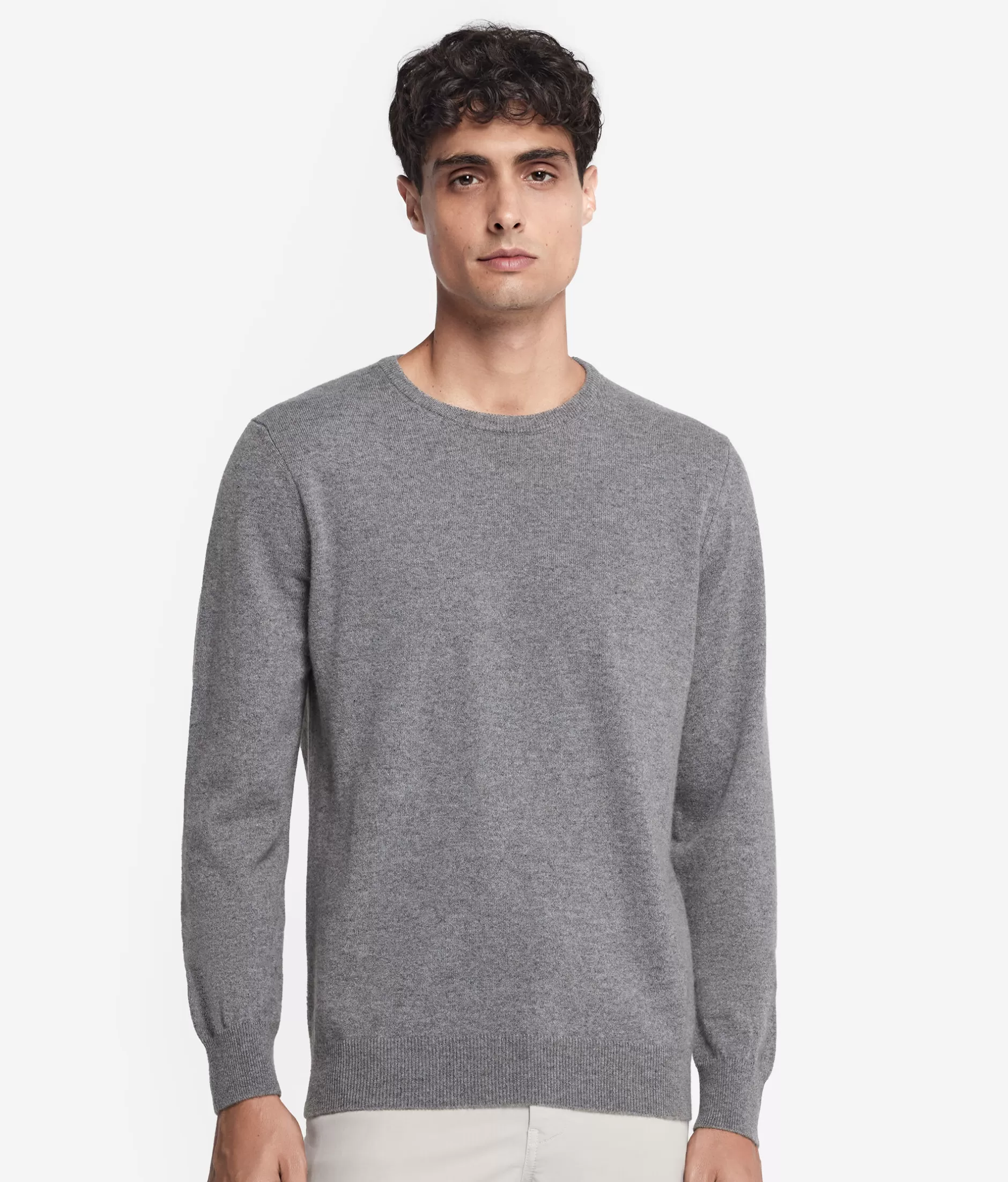 Cheap Falconeri Ultrasoft Cashmere Crewneck Sweater grey -8027 - grey