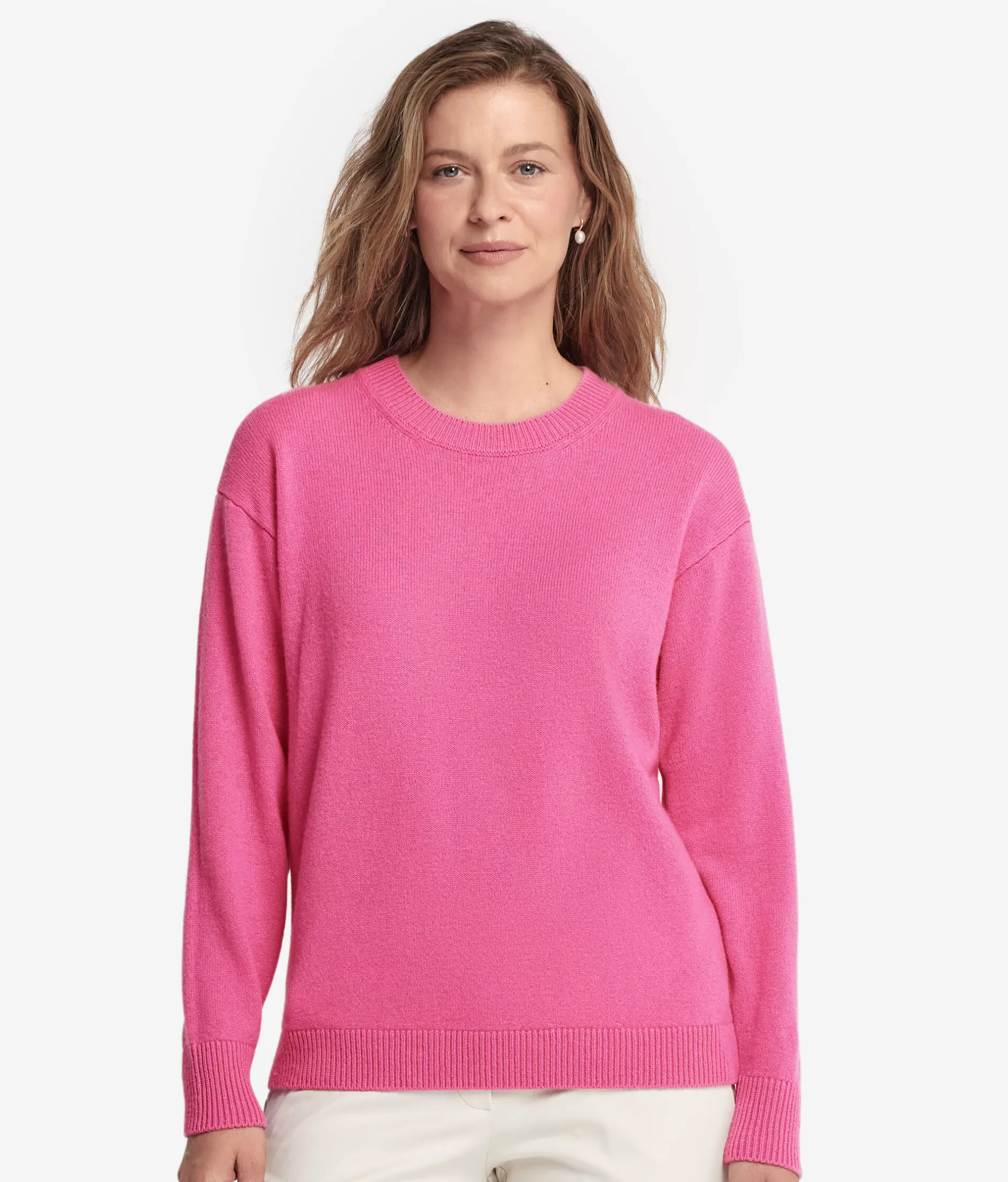 Cheap Falconeri Ultrasoft Cashmere Crewneck Sweater pink -8921 - pink delight