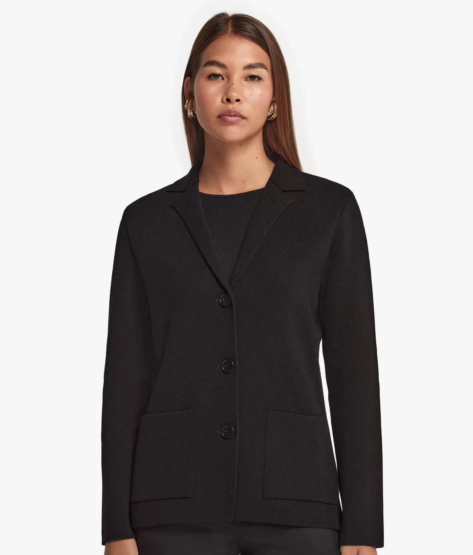 Shop Falconeri Ultrasoft Cashmere Jacket black -9107 - black