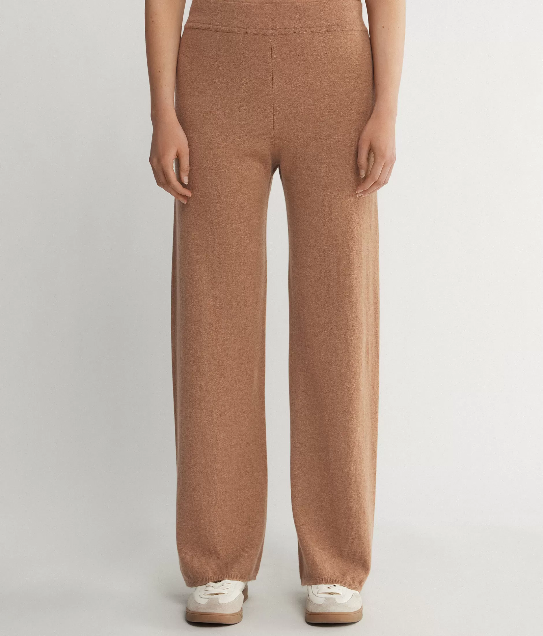 Discount Falconeri Ultrasoft Cashmere Palazzo Pants natural -8685 - rum