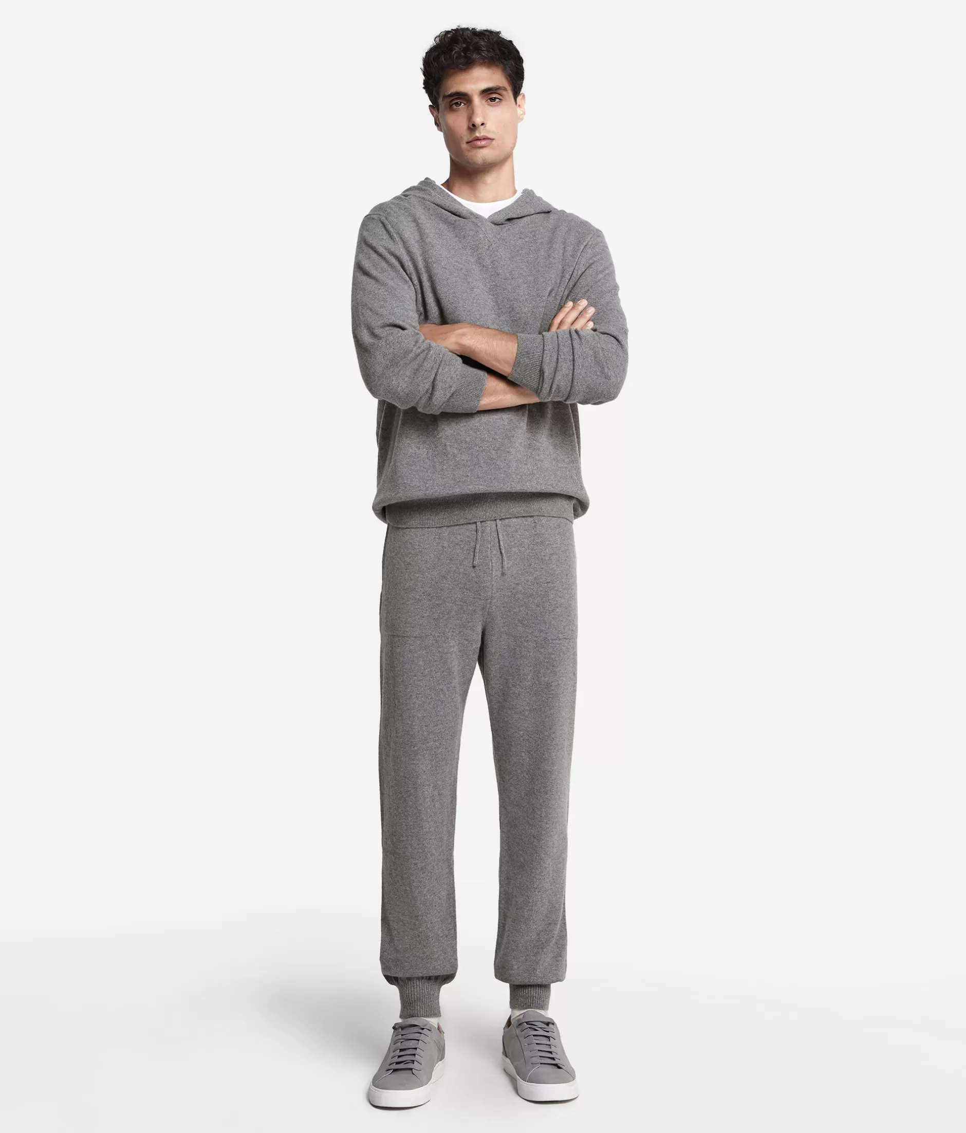 Best Sale Falconeri Ultrasoft Cashmere Pants grey -8027 - grey