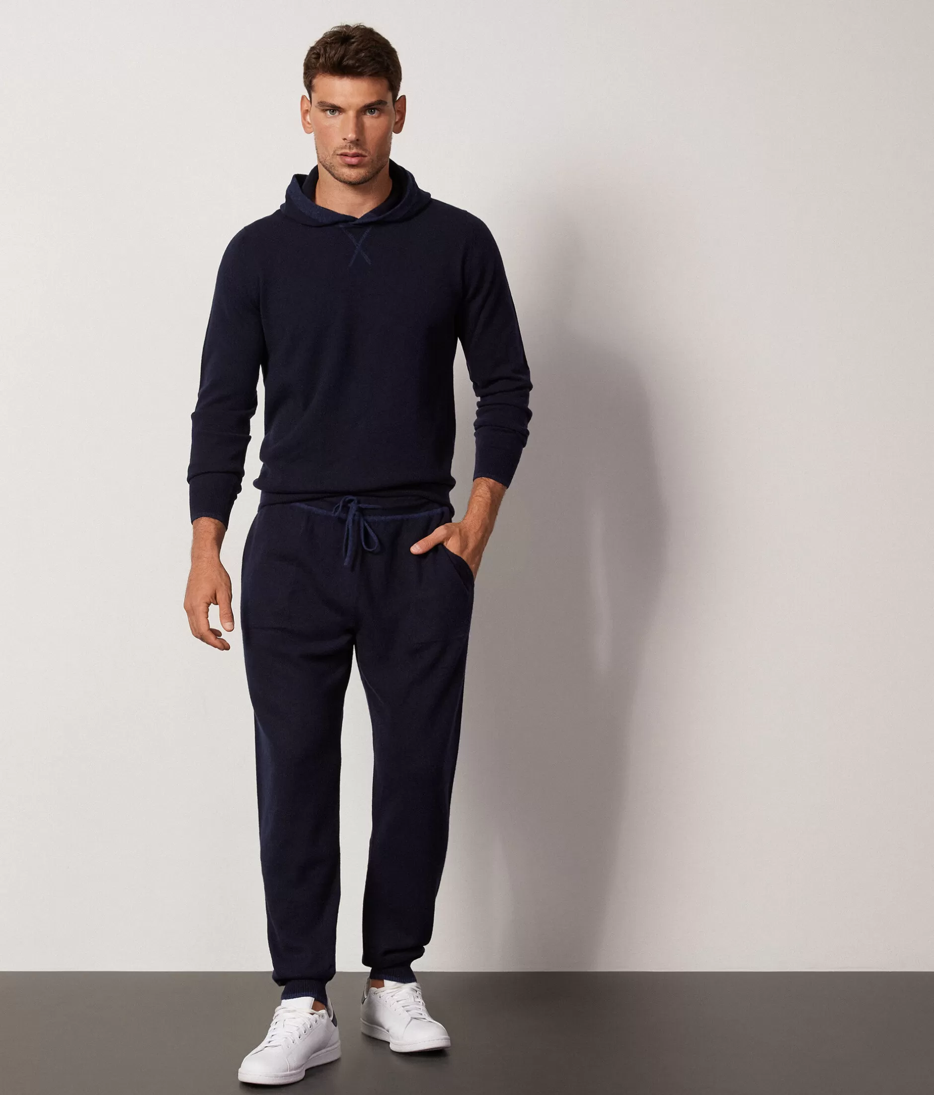 New Falconeri Ultrasoft Cashmere Pants blue -9400 - navy blue