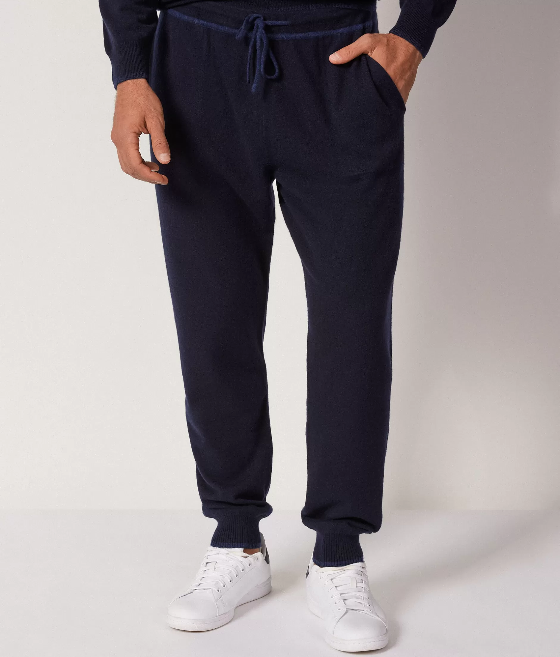 New Falconeri Ultrasoft Cashmere Pants blue -9400 - navy blue