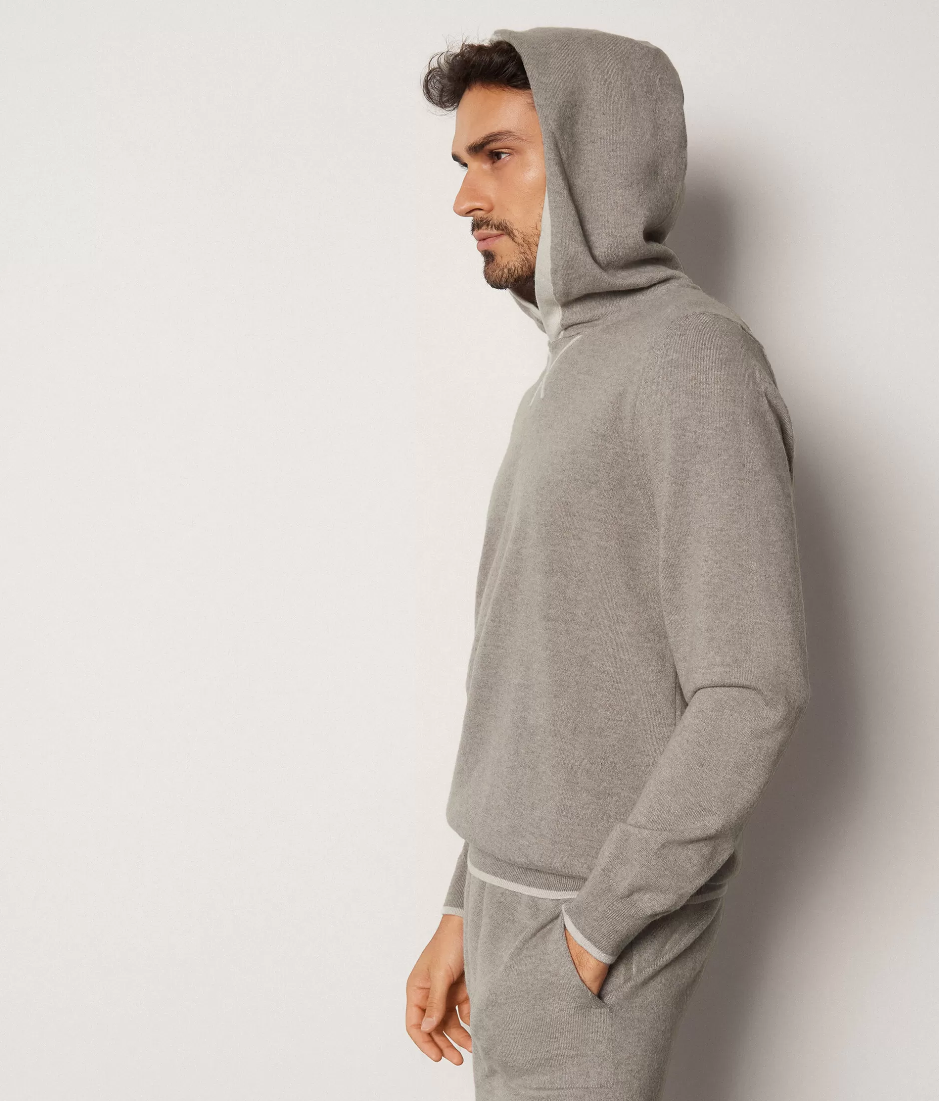 Flash Sale Falconeri Ultrasoft Cashmere Sweatshirt grey -8444 - ice melange