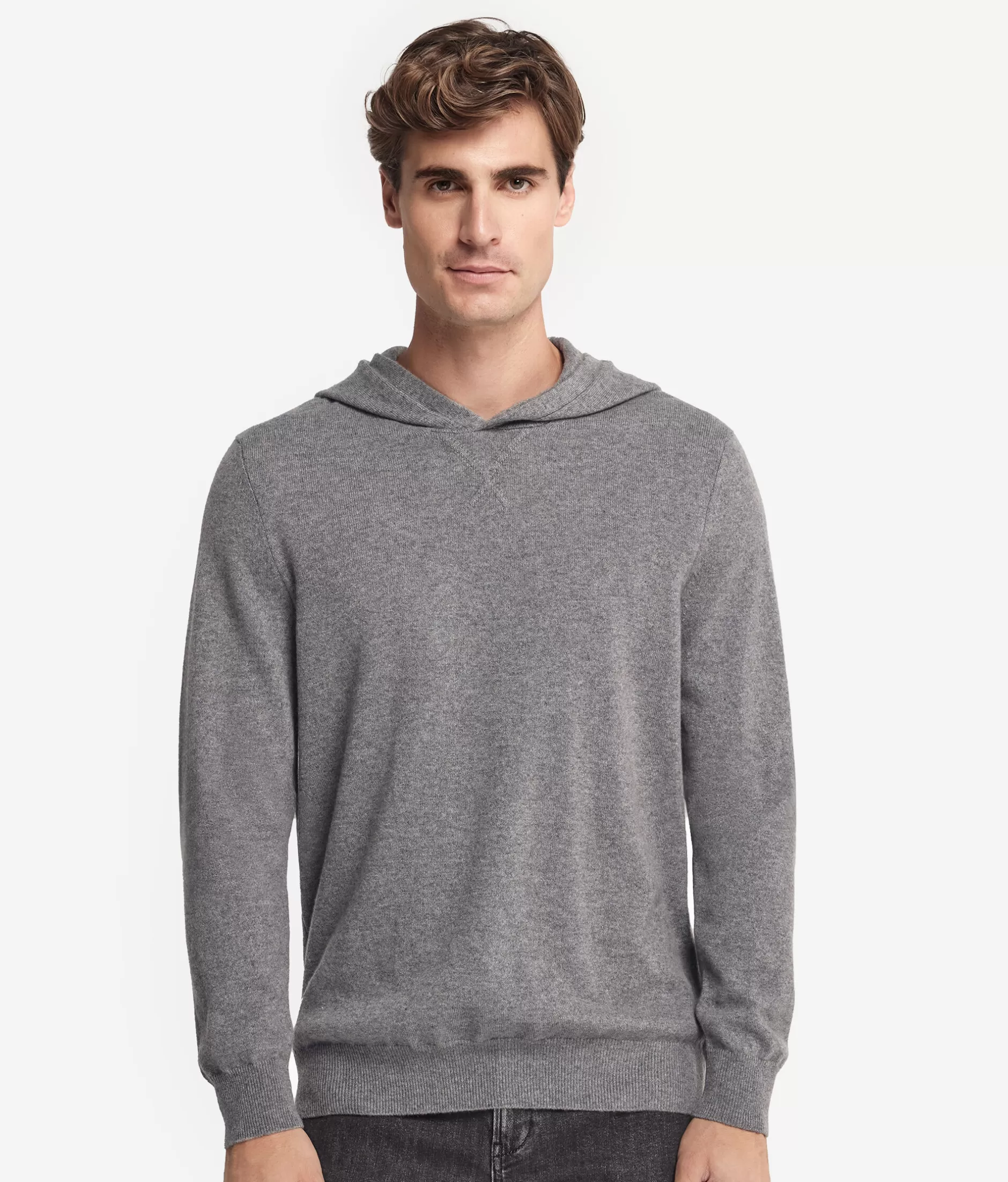 Store Falconeri Ultrasoft Cashmere Sweatshirt grey -8027 - grey