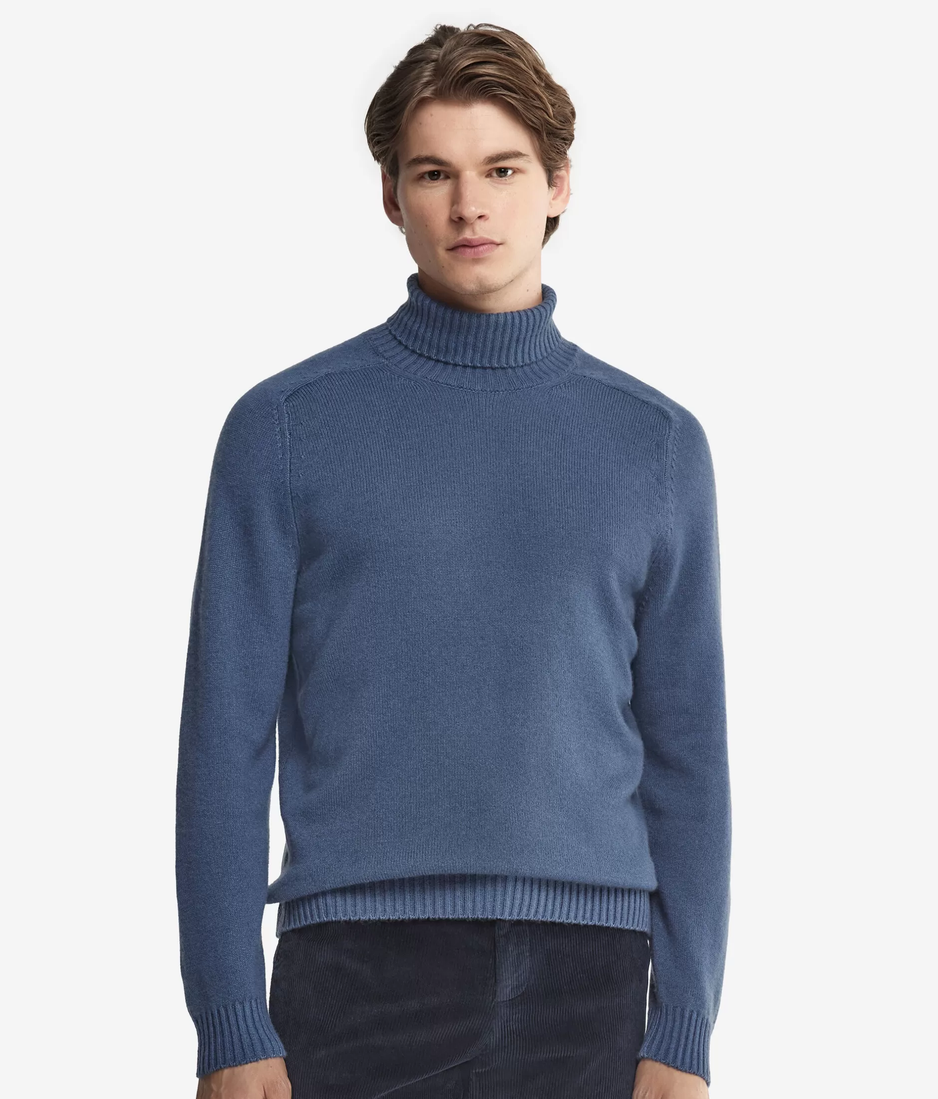 Cheap Falconeri Ultrasoft Cashmere Turtleneck blue -9098 - blu francia tc