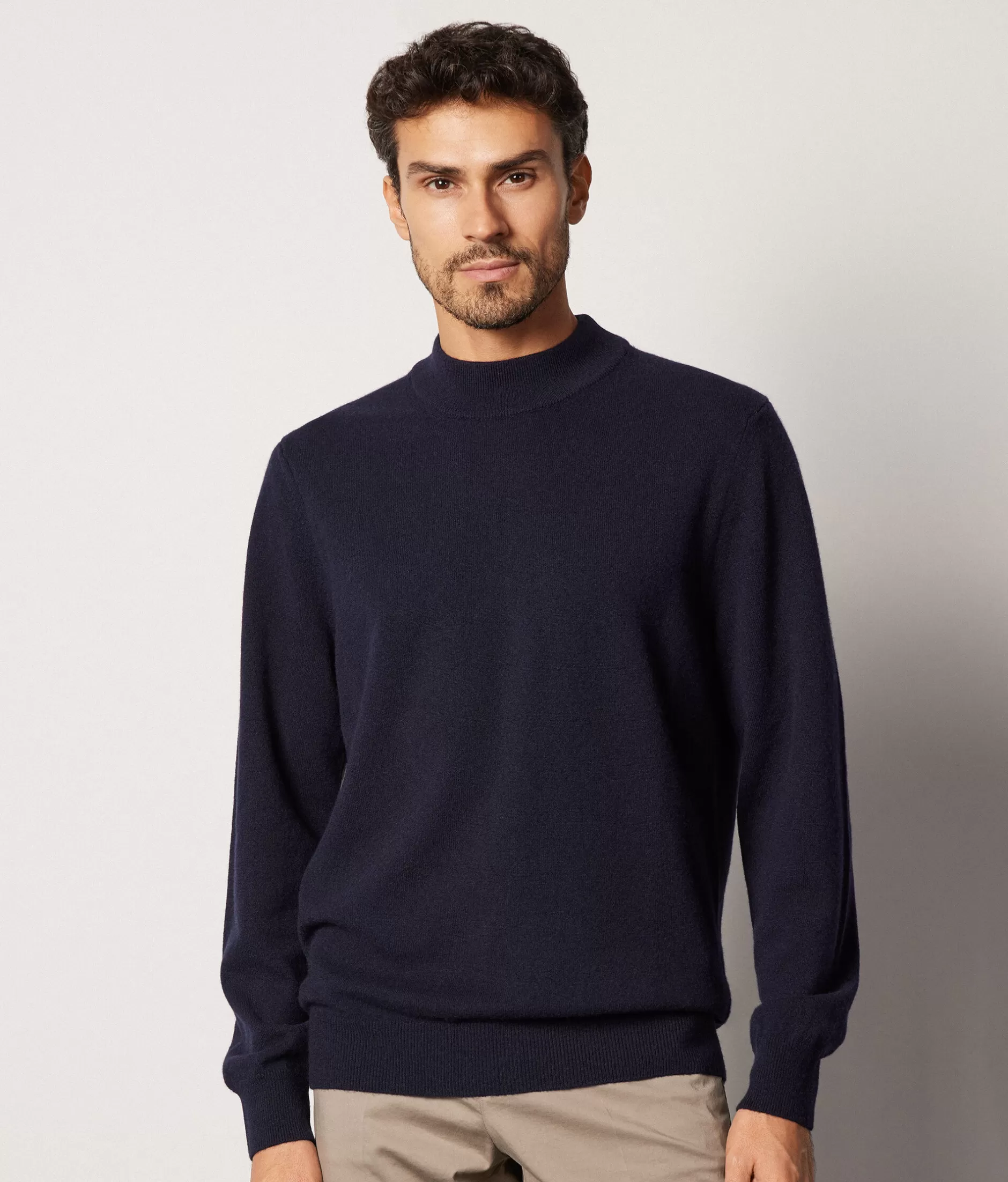 Hot Falconeri Ultrasoft Cashmere Turtleneck Sweater blue -9400 - navy blue