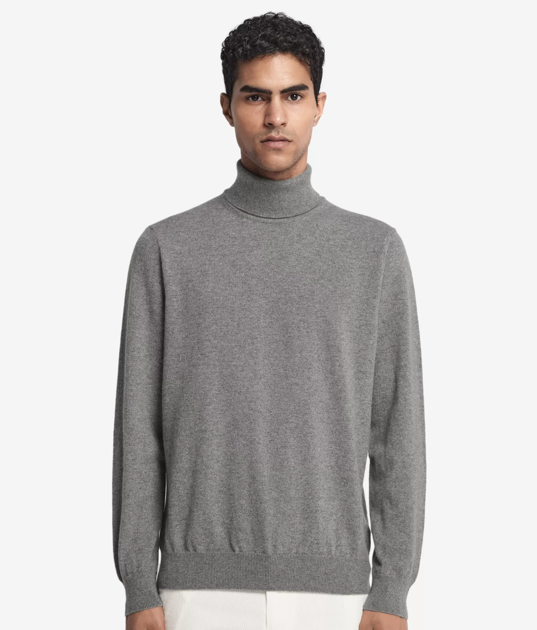 Sale Falconeri Ultrasoft Cashmere Turtleneck Sweater grey -8027 - grey