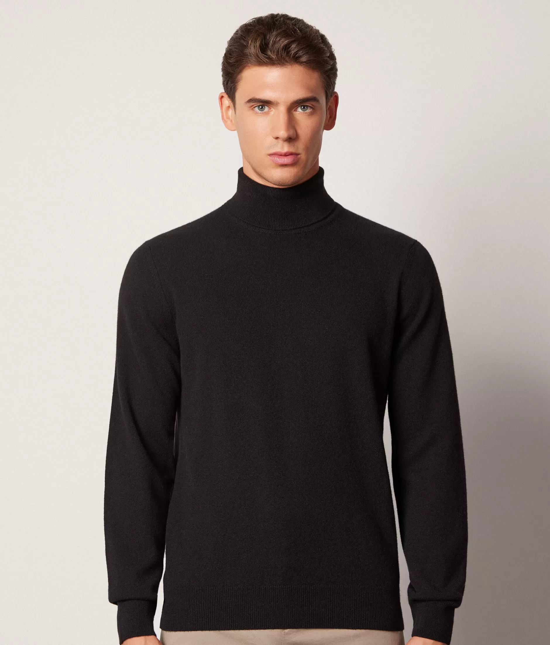 Hot Falconeri Ultrasoft Cashmere Turtleneck Sweater black -9107 - black